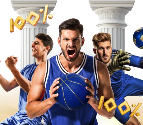 100% for Sports + Free bet